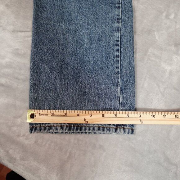 Vintage Lucky Brand Slim Fit Denim Jeans Mens 38 (Fits 36x32) Made In USA - Picture 10 of 11